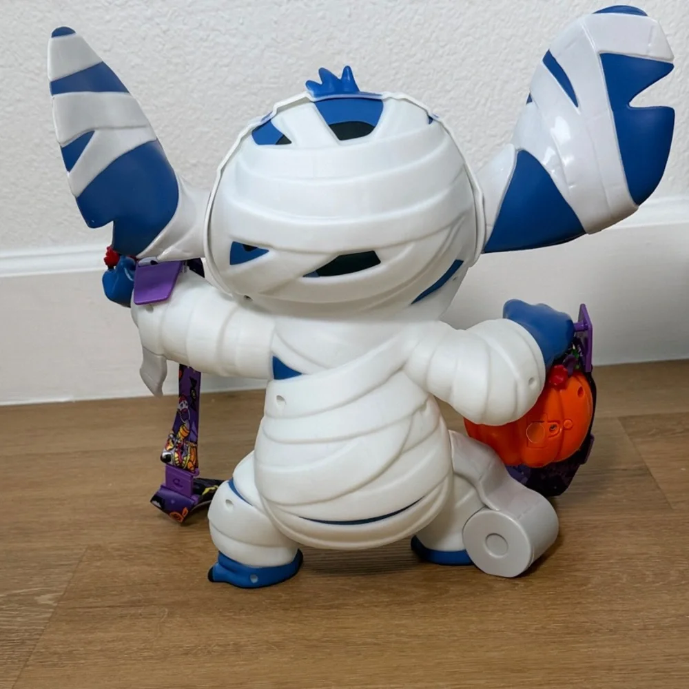 WDW Stitch Halloween Mummy Popcorn Bucket - Picture 3 of 8
